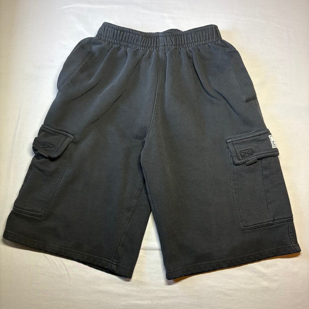 Pro club mens Fleece baggy cargo shorts